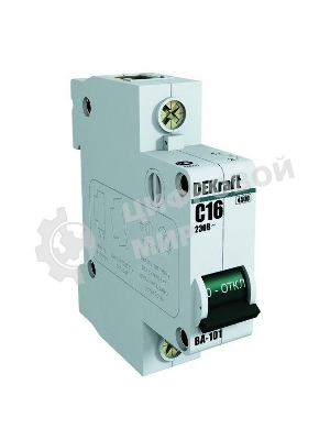 Выключатель автоматический DEKraft 1п C 16А 4.5кА ВА-101 11054DEK