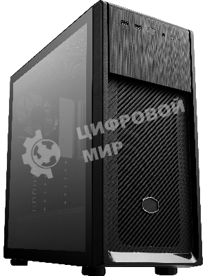 Компьютерный корпус без блока питания Cooler Master Elite 500, 2xUSB3.2, 1x120Fan, w/o PSU, Black, w/o ODD, Window TG left panel, ATX