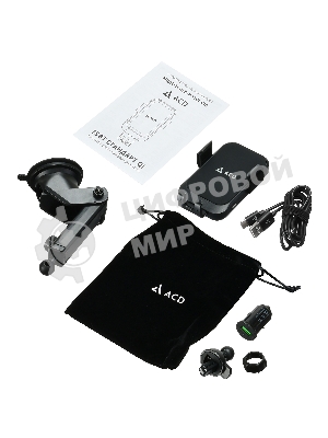 Автомобильная беспроводная зарядка-держатель с QC ACD 15Вт, 5В/2А~12В/1,5А RTL