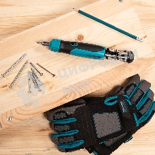 Отвертка реверсивная Gross механизм SmartPush, 12 шт., S2