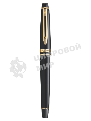 Ручка перьевая Waterman Expert 3 (CWS0951640) Black Laque GT, F, сталь, подарочная коробка
