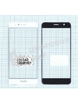 Стекло для Huawei Honor 8 белое