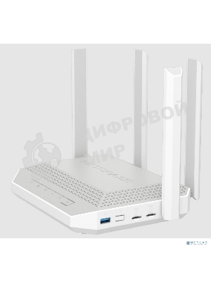 Гигабитный интернет-центр Netcraze Hopper 4G+ (NC-2312) с модемом 4G+, двумя слотами для SIM-карт, Mesh Wi-Fi 6 AX3000, 5-портовым Smart-коммутатором и многофункциональным портом USB 3.0