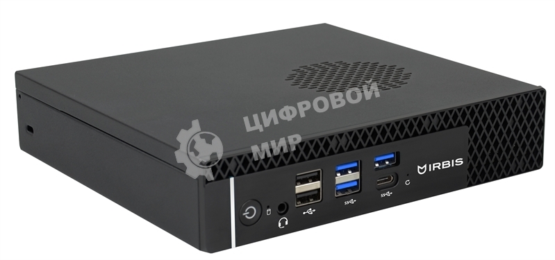 Компьютер SDCS (IRBIS Smartdesk) Mini PC i5-12400(6C/12T - 2.5Ghz), 1x16GB DDR4, 512GB SSD M.2, Intel UHD, WIFI/BT, 1xCOM, 9xUSB-A, KB+Mouse, Win11Pro