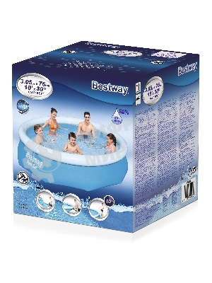 Бассейн Fast Set 305х76см, 3800л 57266 BESTWAY