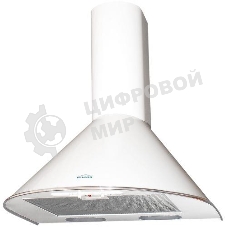 Вытяжка каминная Elikor Эпсилон 50П-430-П3Л белый/серебристый, 50 см, 430 куб. м/ч, 54 дБ
