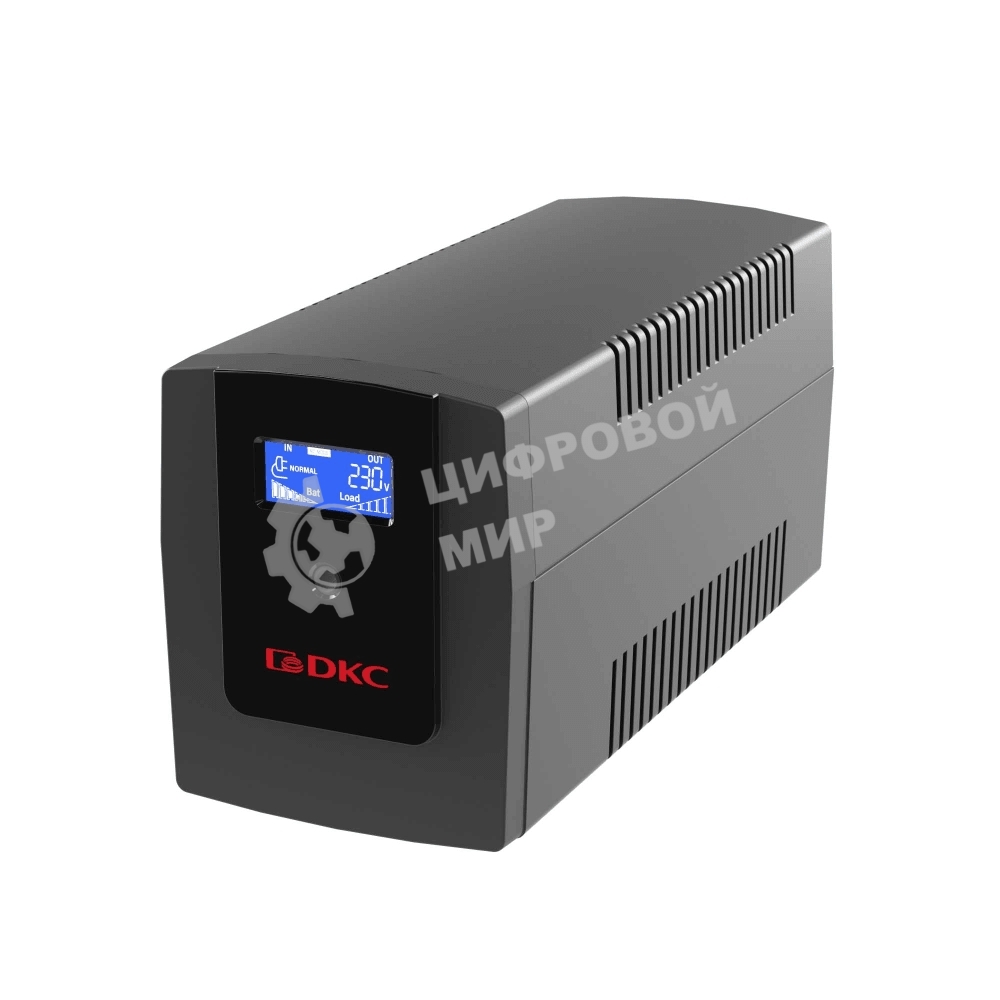 Источник бесперебойного питания DKC INFOLCD1200I ИБП Info LCD 1200В.А IEC C13 (4) USB + RJ45