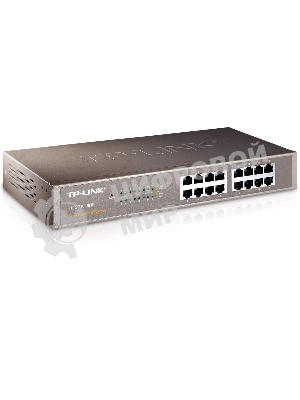 Коммутатор сетевой неуправляемый TP-Link SMB TL-SF1016DS 16 ports 10/100 Мбит/с