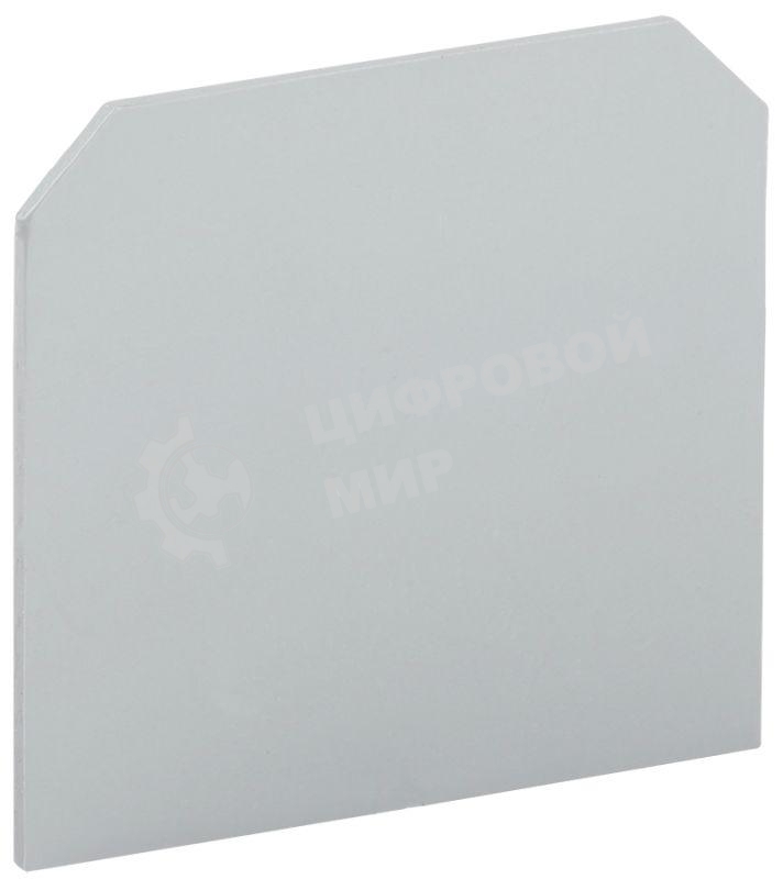 Заглушка для КВИ-2.5кв.мм сер. IEK YZN30D-ZGL-002-K03