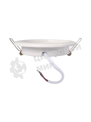 Светильник Rexant GX53 белый термостойкое пластиковое кольцо в комплекте