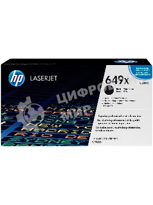 Картридж лазерный HP CE260X черный для CLJ CP4525 17000 стр.