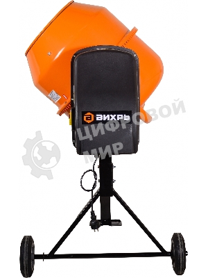 Бетономешалка Вихрь БМ-130 (74/1/2) 550 Вт, 130 л, чугунный венец, 32 об/мин