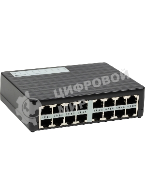 Коммутатор неуправляемый 16-портовый ORIGO OS1116/A1A 10/100 Мбит/с