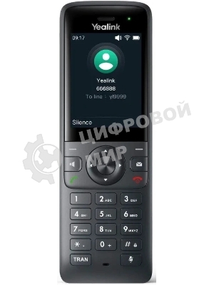 Беспроводной Wi-Fi SIP-телефон Yealink AX83H, экран 2.4
