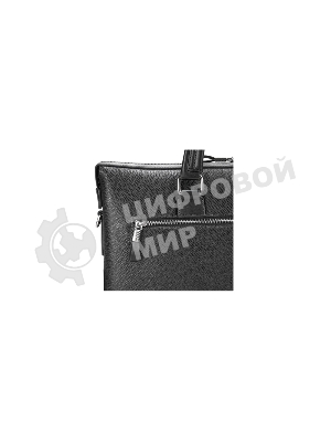 Сумка для ноутбука Сумка Continent CM-142 Black полиэстр/эко кожа, черная 15.6
