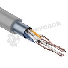 Кабель витая пара Rexant FTP 2PR 24AWG, cat.5e STRANDED (бухта 305 м)