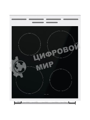 Плита электрическая Gorenje GEC5B41WG белый, конфорок 4 электрических, духовка 62 л, 50 см x 85 см x 59.4 см