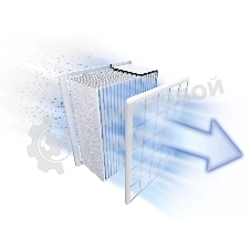 Пылесос Bosch BGS412234A красный, 2200 Вт, уборка сухая, пылесборник контейнер, 2.4 л