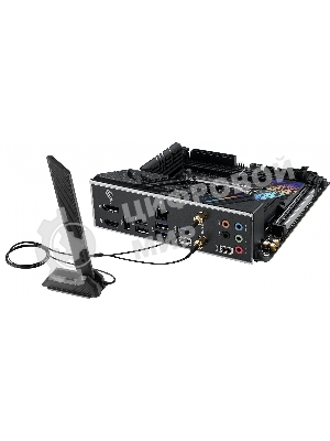 Материнская плата ASUS ROG STRIX B760-I GAMING WIFI, LGA 1700, Intel B760, 2xDDR5, 4xSATA, 2xM.2, 1xPCIe 5.0 x16, 1xHDMI, 1xDP, 1x 2.5Gb LAN, 3xUSB-A 2.0, 3xUSB-A 3.2 Gen 1, 1xUSB-C 3.2 Gen 1, 1xUSB-C 3.2 Gen 2x2, 5x3.5 мм, 7.1, Mini-ITX