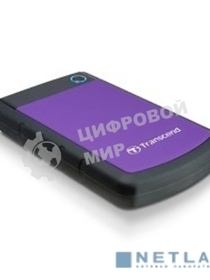 Внешний HDD Transcend USB 3.0 1Tb TS1TSJ25H3P StoreJet 25H3P (5400 об/мин) 2.5