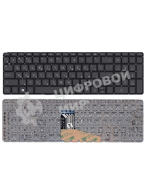 Клавиатура для ноутбука HP Spectre X360 15-CH черная с подсветкой