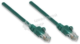 Патч-корд UTP cat.5e, 1.5м ExeGate зеленый
