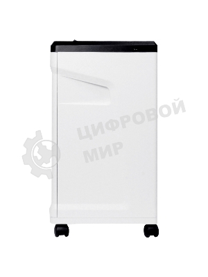 Шредер ГЕЛЕОС УМ26-4, (DIN P-4), фрагмент 3,9х35мм, 14-17 лист (70г/м2), CD/пл.карты/скрепки/скобы, 26 литров