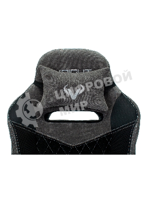 Кресло Бюрократ VIKING 6 KNIGHT B FABRIC черный, ткань, 120 кг, механизм качания
