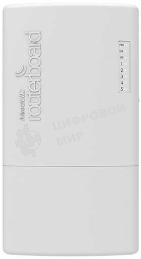 Маршрутизатор MikroTik RB960PGS-PB 5х Ethernet, 1x SFP, раздача POE