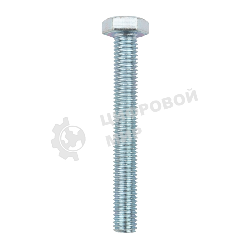 Болт шестигранный Kranz DIN 933, 10х90, короб (10 шт./уп.)