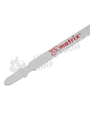 Полотна для электролобзика Matrix по дереву, 3 шт., 75 х 2,5мм, HCS, EU- хвостовик