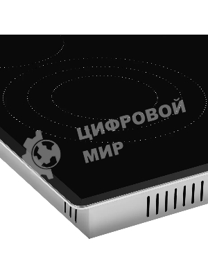 Встраиваемые электрические панели Kuppersberg ECS 639 F Электрическая независимая варочная панель, стеклокерамика KANGER, ширина 60 см, 4 зоны ускоренного нагрева HI-Light, управление электронное сенсорное/слайдер, 5 цифровых дисплев, 9 уровней мощности, автомаическое отключение, защита от детей/блокировка панели управления, индикаторы остаточного тепла, таймер, Stop & Go, черный