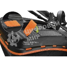 Газонокосилка CARVER LMG-2646DM бенз., 2.6 кВт, ш-46см кол. 7''/8'' травосб.65л мульч. самоходн.