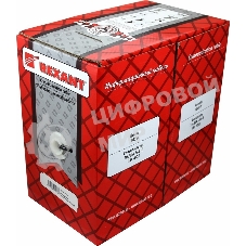 Кабель витая пара Rexant FTP 2PR 24AWG, cat.5e STRANDED (бухта 305 м)