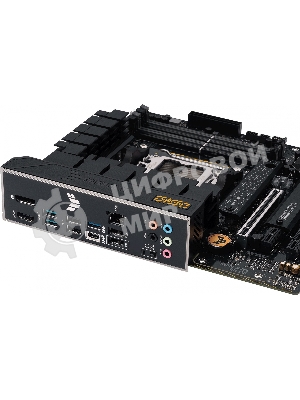 Материнская плата ASUS TUF GAMING B650M-PLUS, AM5, AMD B650, 4xDDR5, 4xSATA, 2xM.2, 1xPCIe 4.0 x16, 1xPCIe 4.0 x4, 1xDP, 1xHDMI, 1x 2.5Gb LAN, 4xUSB-A 3.2 Gen 2, 1xUSB-A 3.2 Gen 1, 1xUSB-C 3.2 Gen 2x2, 5x3.5 мм, 7.1, mATX
