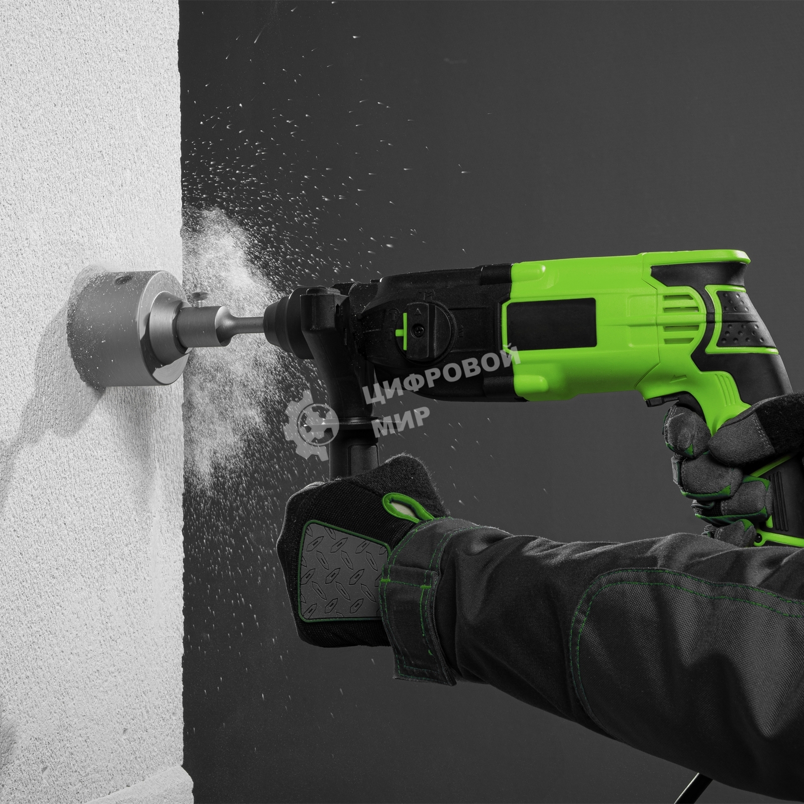 Коронка по бетону в сборе Сибртех, М22 х 73 мм, SDS PLUS