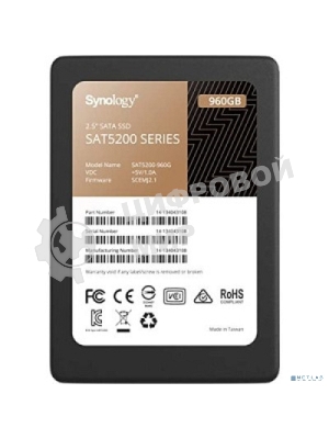 Накопитель SSD Synology Enterprise SAT5221-1920G, 1.92Tb, SATA, 2.5