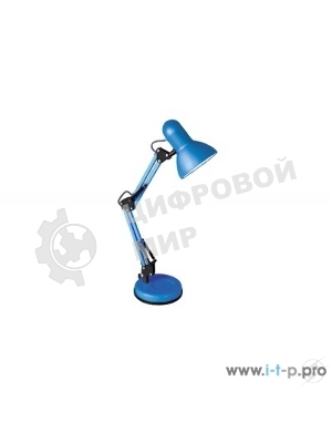 Светильник Camelion KD-313 C06 синий (настольный, 230V 60W, E27)