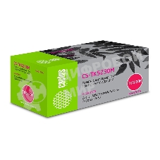 Картридж лазерный Cactus CS-TK5230M пурпурный (2600 стр.) для Kyocera Ecosys M5521cdn/M5521cdw/P5021cdn/P5021cdw