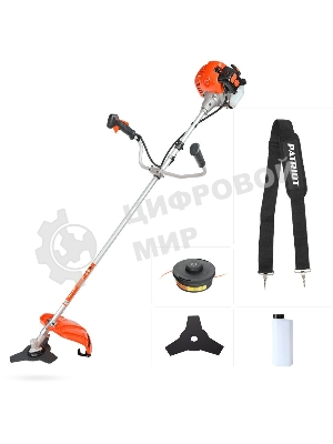 Триммер бензиновый Patriot PT 553 (1+1) 1840Вт 3л.с. реж.эл.:леска/нож