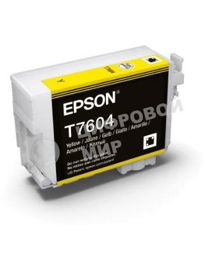 Картридж струйный Epson C13T76044010 желтый (26 мл) для SC-P600