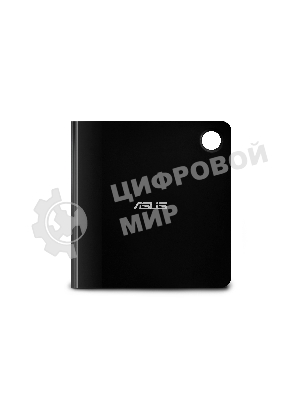 Оптический привод Blu-Ray Asus SBW-06D5H-U/BLK/G/AS черный USB slim внешний RTL