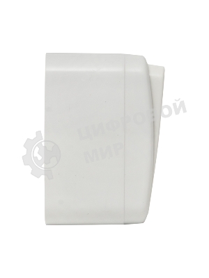 Выключатель 2-клавишный ОП 10А белый Минск EKF Basic