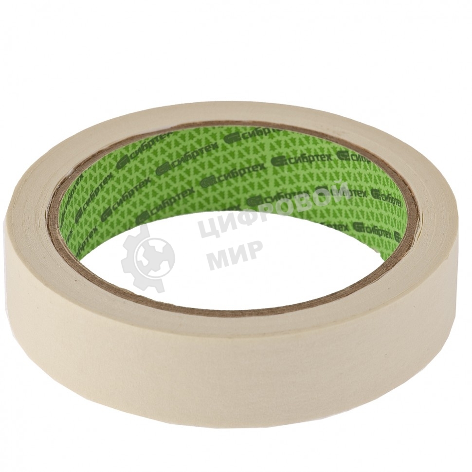 Лента малярная Сибртех, 25 мм х 40 м, на бумажной основе