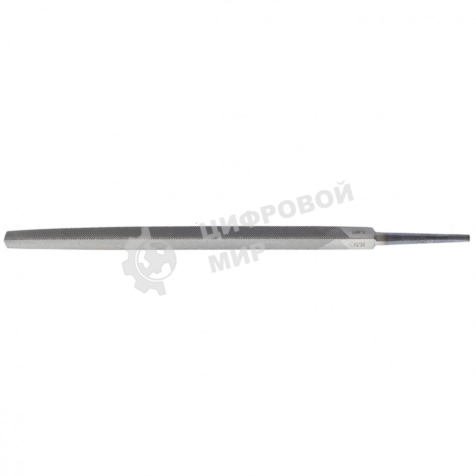 Напильник Сибртех, 200 мм, №1, трехгранный, сталь У13А