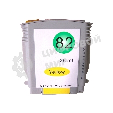 Картридж струйный NVPrint 82 (NV-C4913A) Yellow для HP DesignJet 500/800 (69 мл)