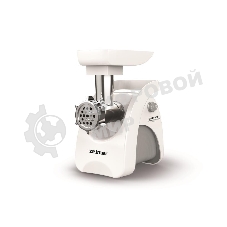 Мясорубка электрическая Zelmer ZMM9801B белый, 2200 Вт, 3.0 кг/мин, реверс, насадки - 5