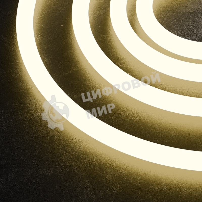 Лента светодиодная для бани и сауны Rexant 24В, SMD2835, 14,4Вт/м, 120 LED/м, 3000K, 16мм, 5м, IP68