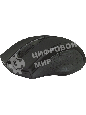 Мышь беспроводная Defender Accura MM-665 черный, 1600 dpi, радиоканал, USB, кнопки - 6
