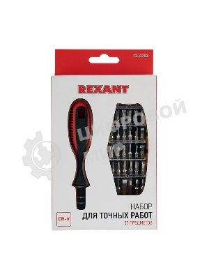 Набор отверток для точечных работ 37 предметов Rexant